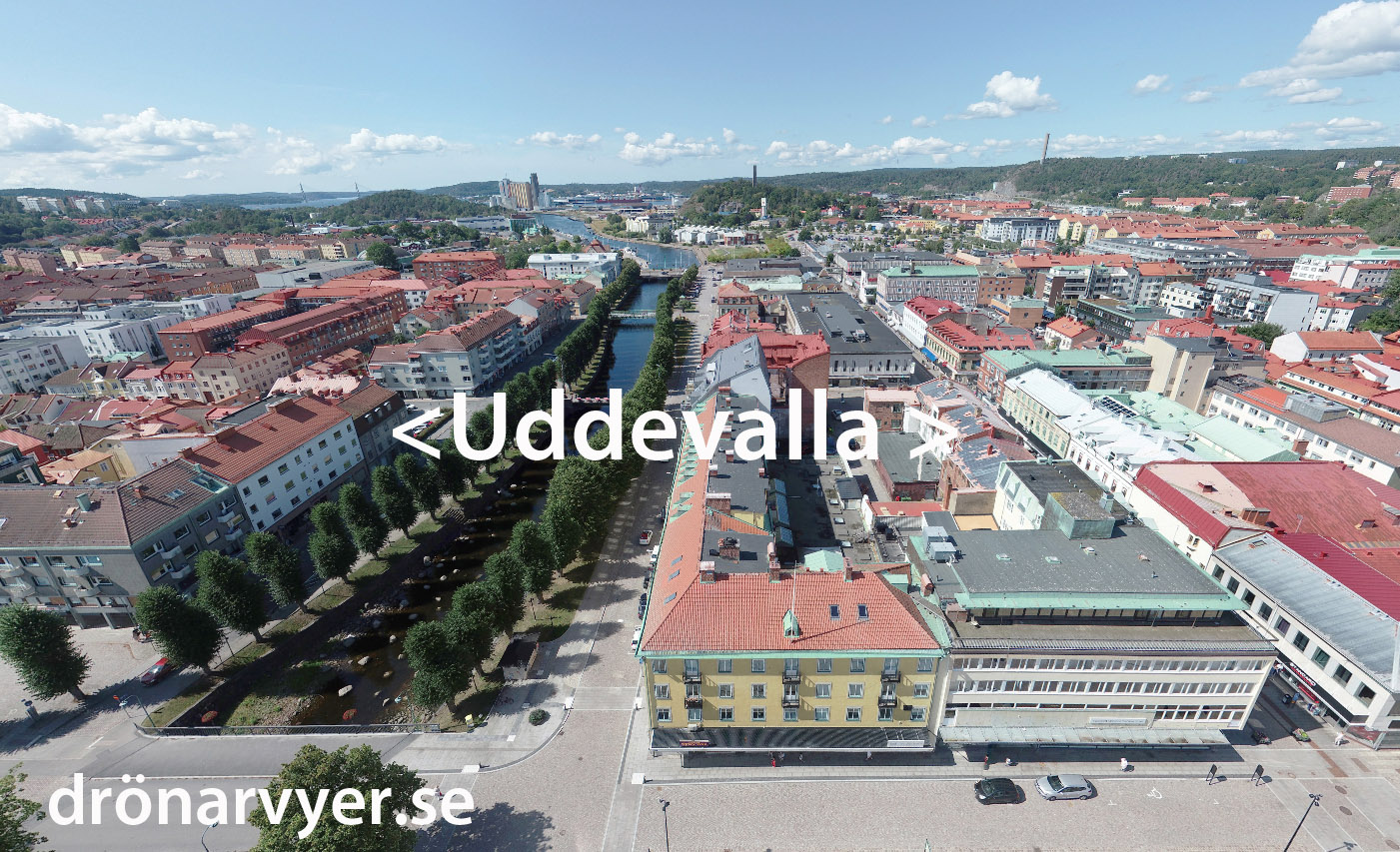 Drönarvy Uddevalla